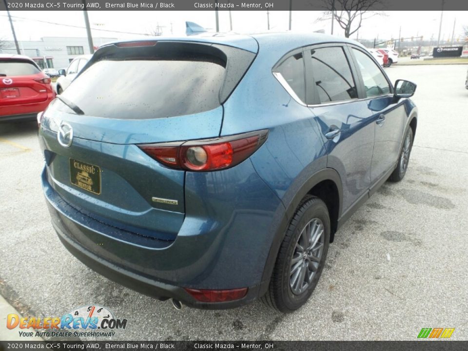 2020 Mazda CX-5 Touring AWD Eternal Blue Mica / Black Photo #7