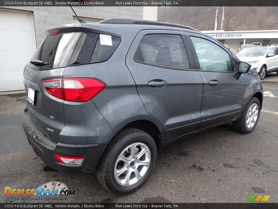 2020 Ford EcoSport SE 4WD Smoke Metallic / Ebony Black Photo #2
