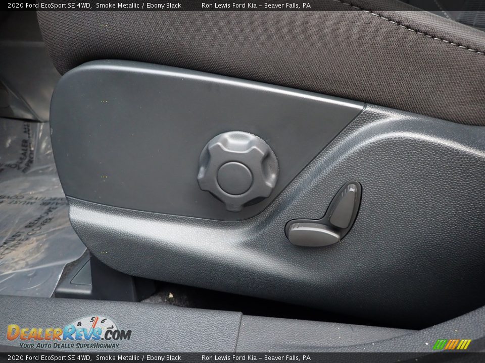 2020 Ford EcoSport SE 4WD Smoke Metallic / Ebony Black Photo #12