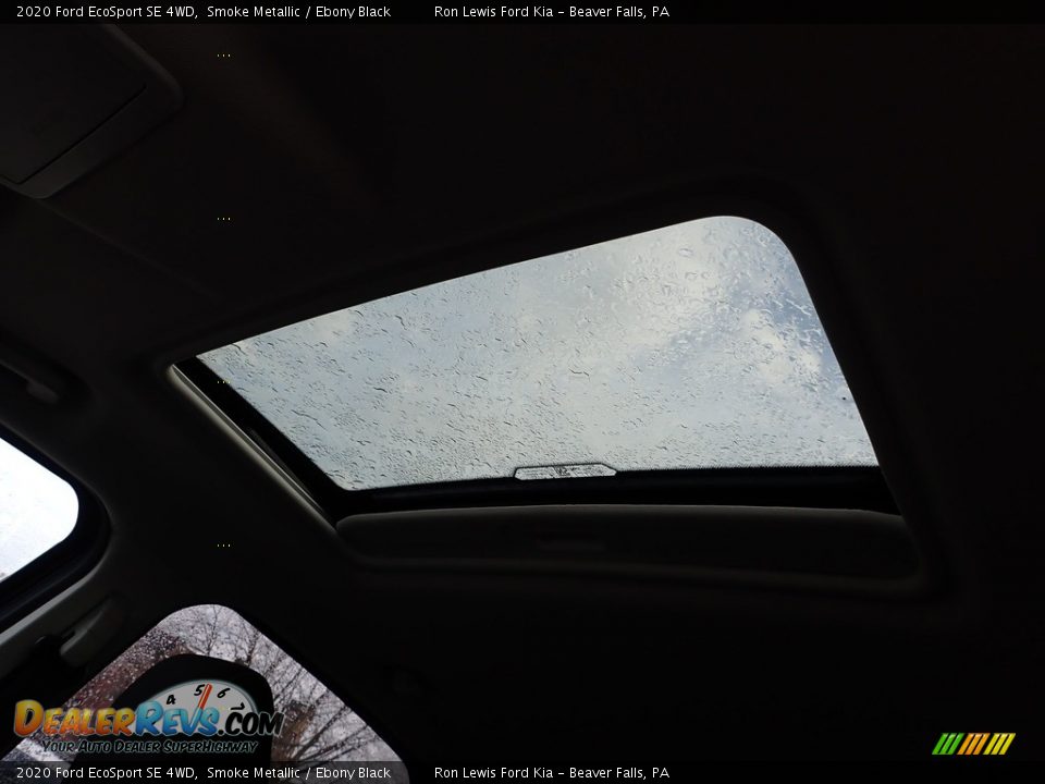2020 Ford EcoSport SE 4WD Smoke Metallic / Ebony Black Photo #13