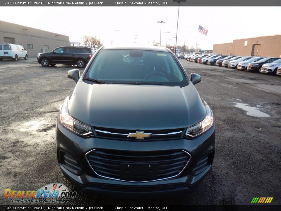 2020 Chevrolet Trax LS Nightfall Gray Metallic / Jet Black Photo #2