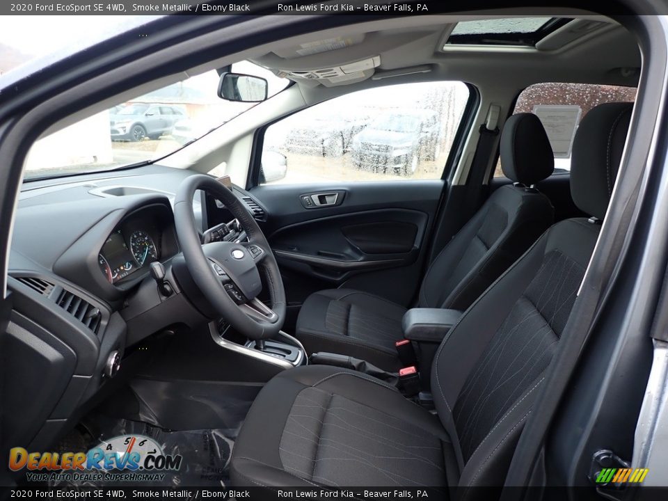 2020 Ford EcoSport SE 4WD Smoke Metallic / Ebony Black Photo #14