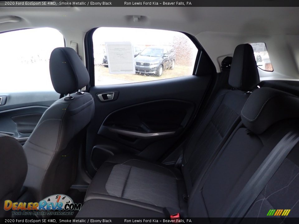 2020 Ford EcoSport SE 4WD Smoke Metallic / Ebony Black Photo #15