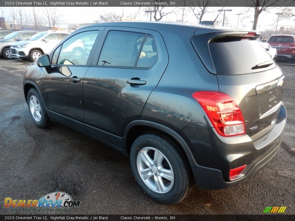 2020 Chevrolet Trax LS Nightfall Gray Metallic / Jet Black Photo #5