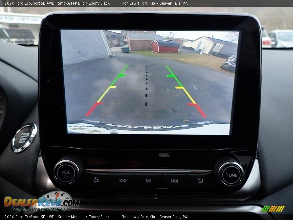 2020 Ford EcoSport SE 4WD Smoke Metallic / Ebony Black Photo #19