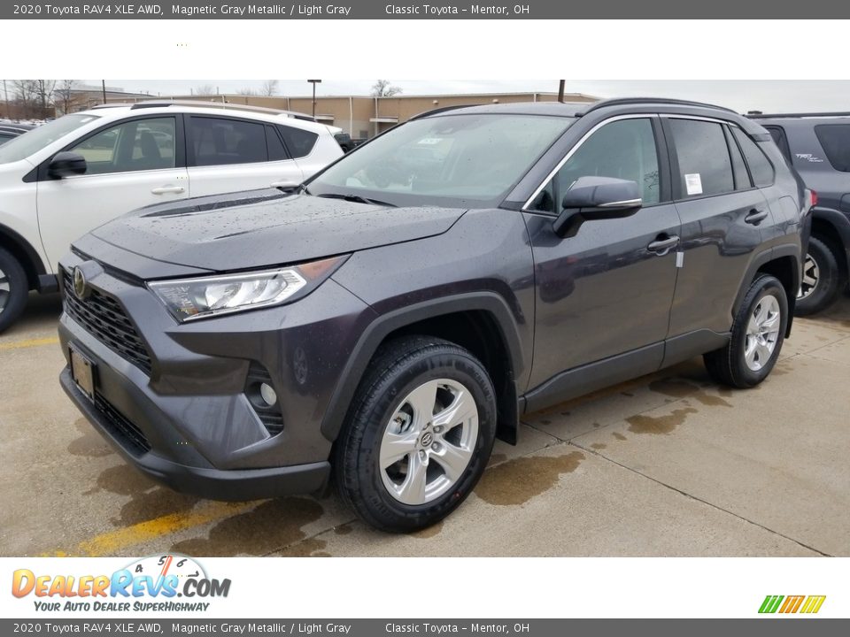 2020 Toyota RAV4 XLE AWD Magnetic Gray Metallic / Light Gray Photo #1