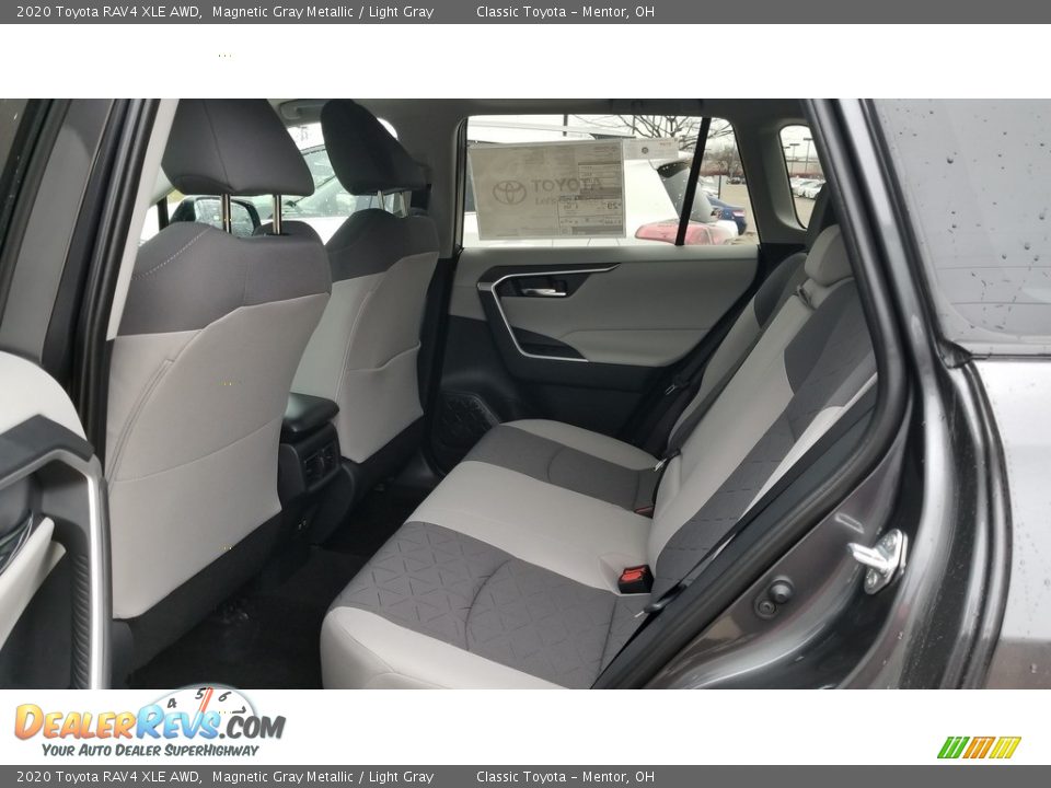 2020 Toyota RAV4 XLE AWD Magnetic Gray Metallic / Light Gray Photo #3