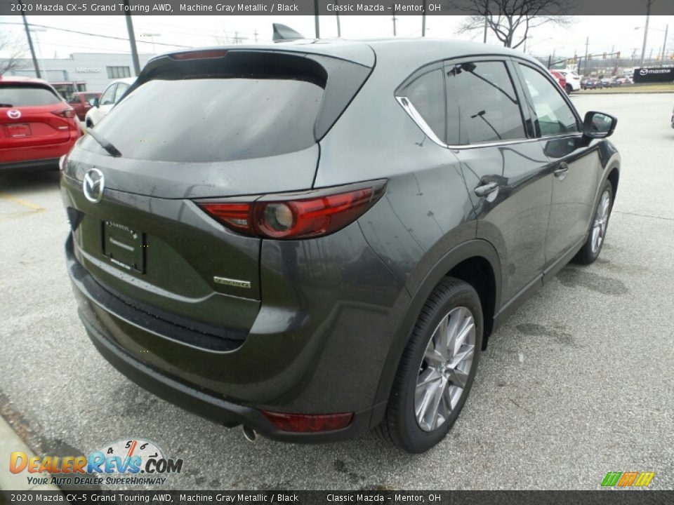 2020 Mazda CX-5 Grand Touring AWD Machine Gray Metallic / Black Photo #7