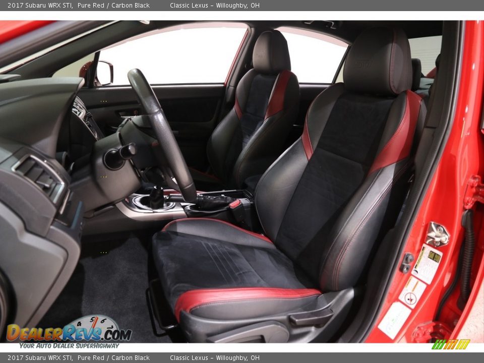 Front Seat of 2017 Subaru WRX STI Photo #4