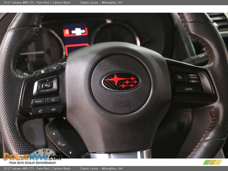 2017 Subaru WRX STI Steering Wheel Photo #5