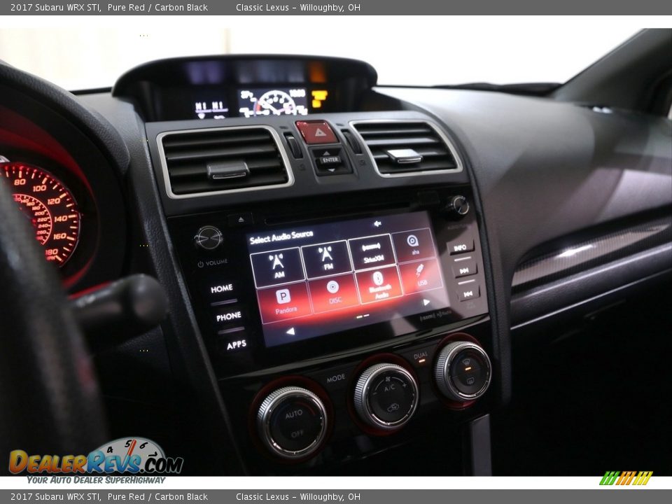 Controls of 2017 Subaru WRX STI Photo #7