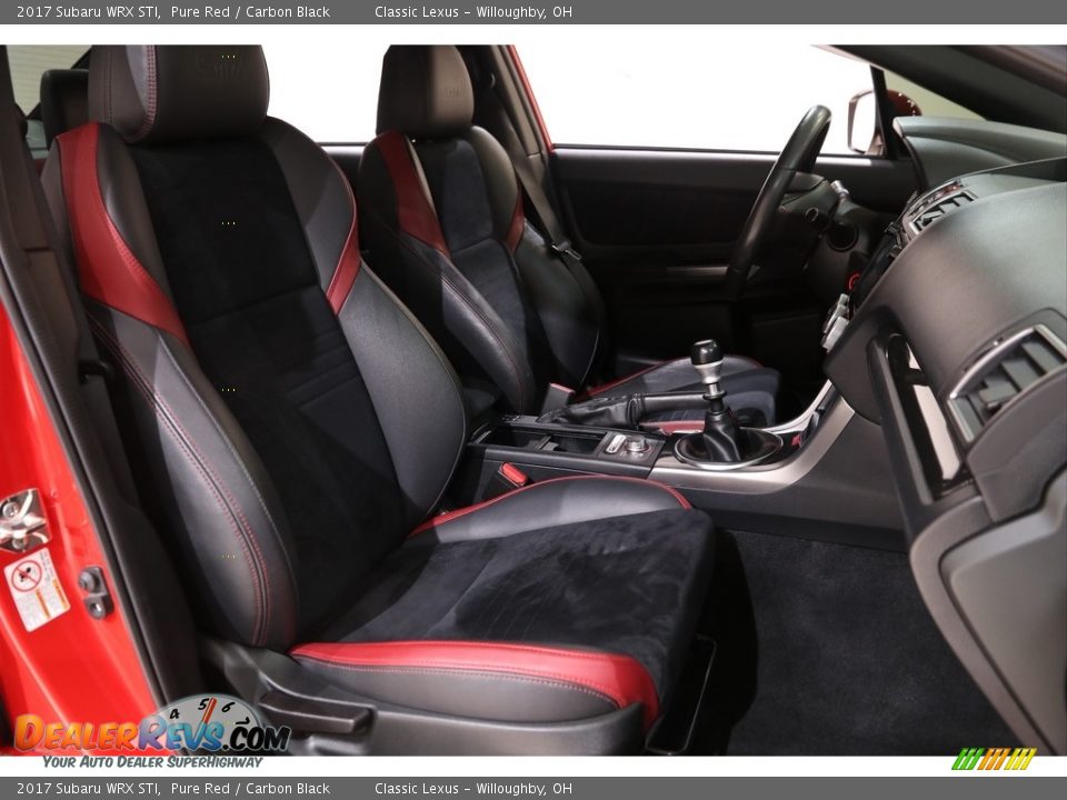 Front Seat of 2017 Subaru WRX STI Photo #18