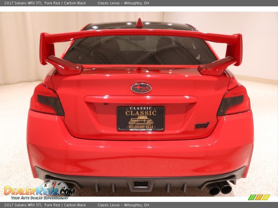 2017 Subaru WRX STI Trunk Photo #21