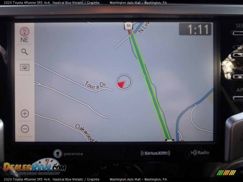 Navigation of 2020 Toyota 4Runner SR5 4x4 Photo #17