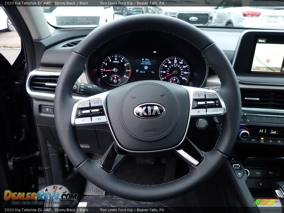 2020 Kia Telluride EX AWD Steering Wheel Photo #16