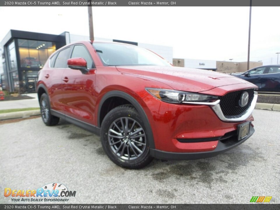 2020 Mazda CX-5 Touring AWD Soul Red Crystal Metallic / Black Photo #1