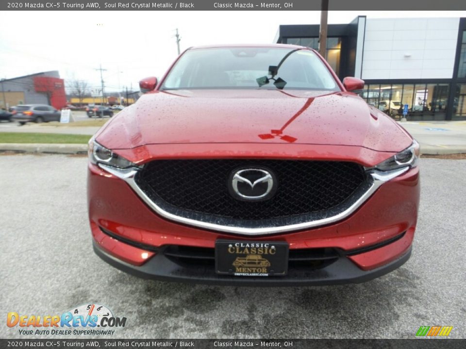 2020 Mazda CX-5 Touring AWD Soul Red Crystal Metallic / Black Photo #2