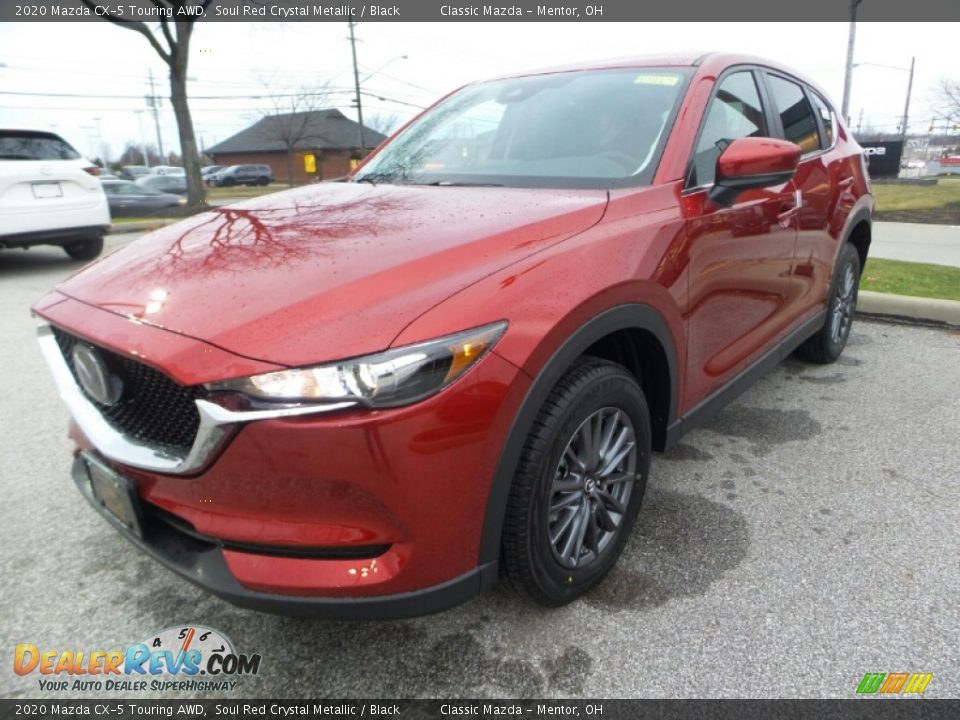 2020 Mazda CX-5 Touring AWD Soul Red Crystal Metallic / Black Photo #3