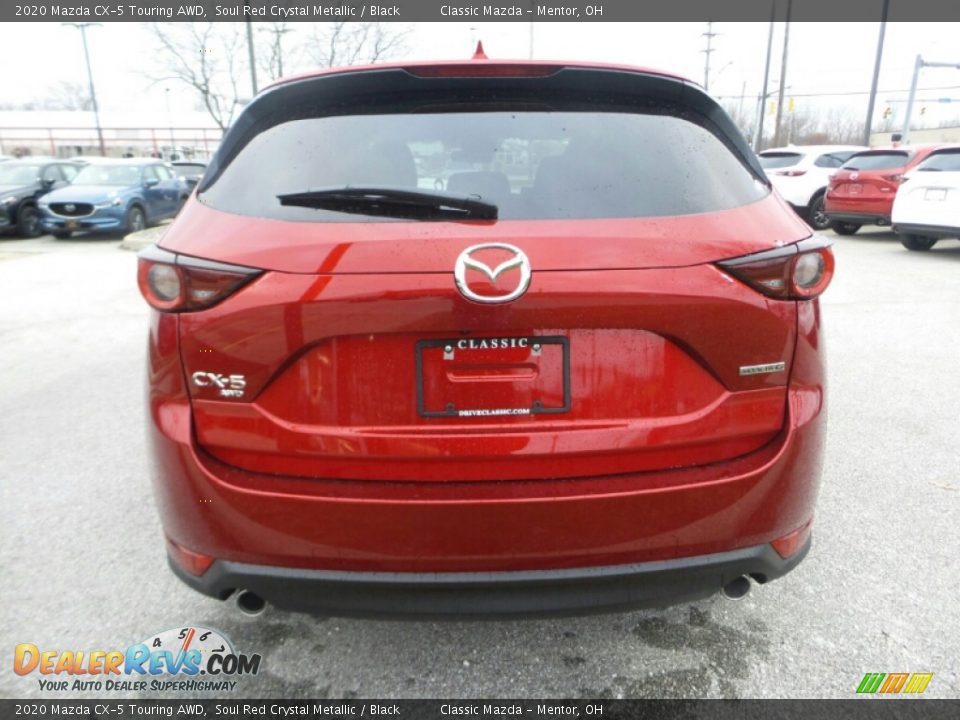 2020 Mazda CX-5 Touring AWD Soul Red Crystal Metallic / Black Photo #5