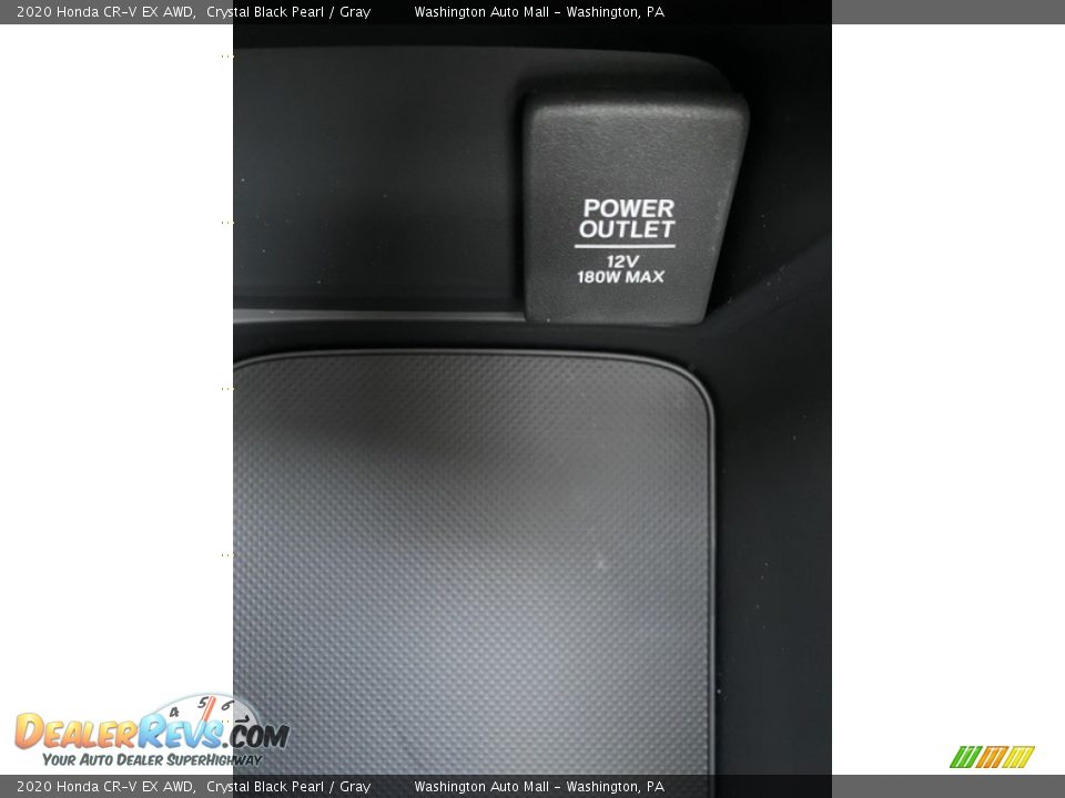 2020 Honda CR-V EX AWD Crystal Black Pearl / Gray Photo #36