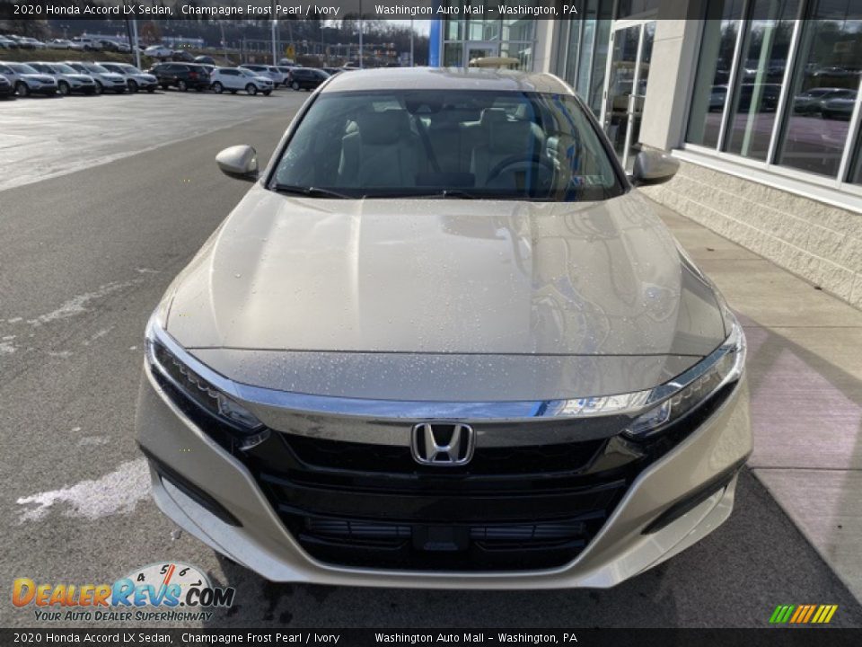 2020 Honda Accord LX Sedan Champagne Frost Pearl / Ivory Photo #3