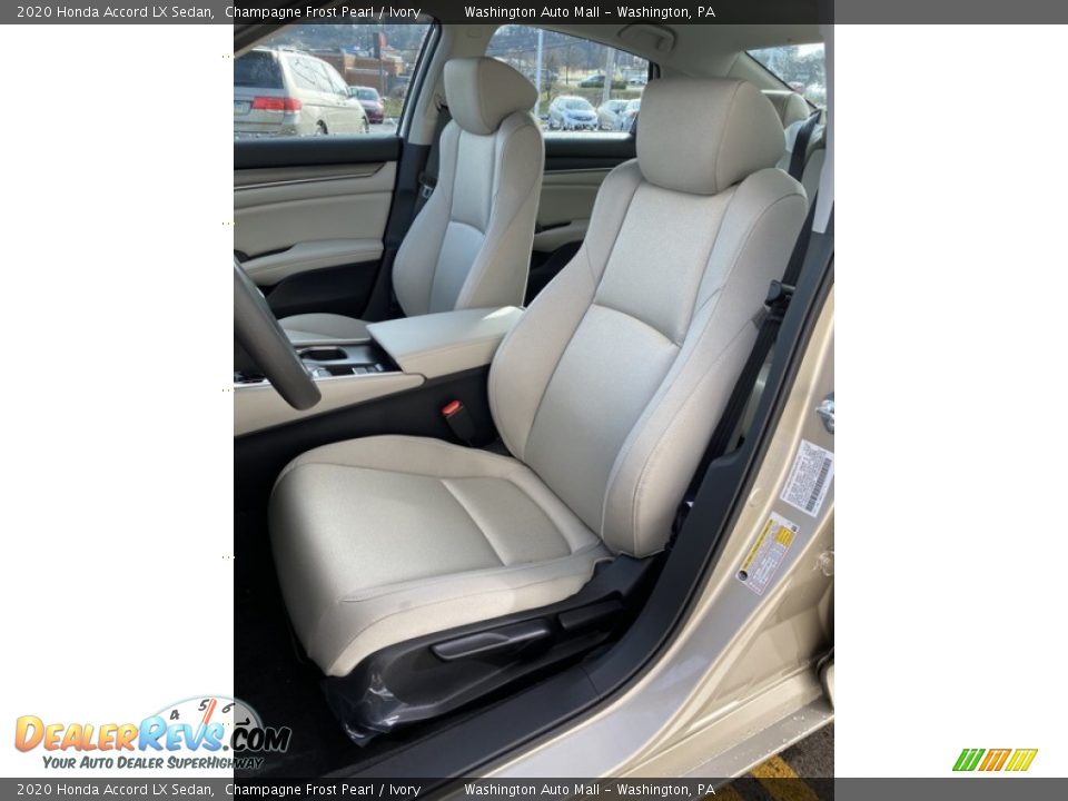 2020 Honda Accord LX Sedan Champagne Frost Pearl / Ivory Photo #14