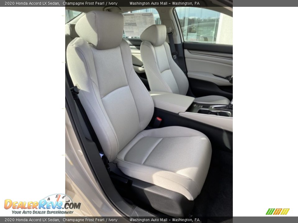 2020 Honda Accord LX Sedan Champagne Frost Pearl / Ivory Photo #23