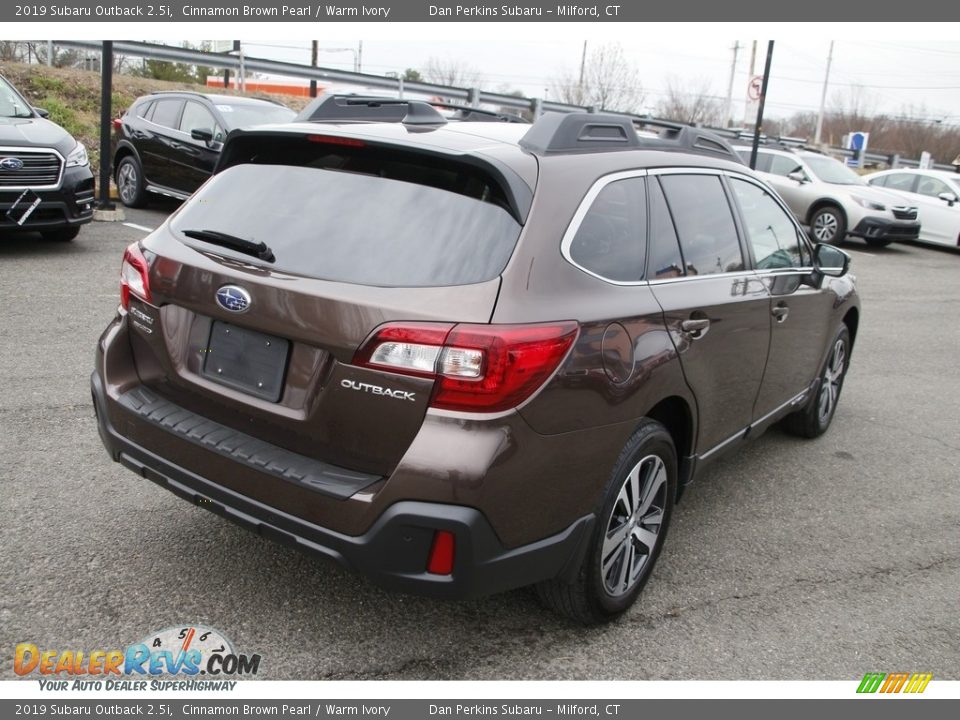 2019 Subaru Outback 2.5i Cinnamon Brown Pearl / Warm Ivory Photo #5