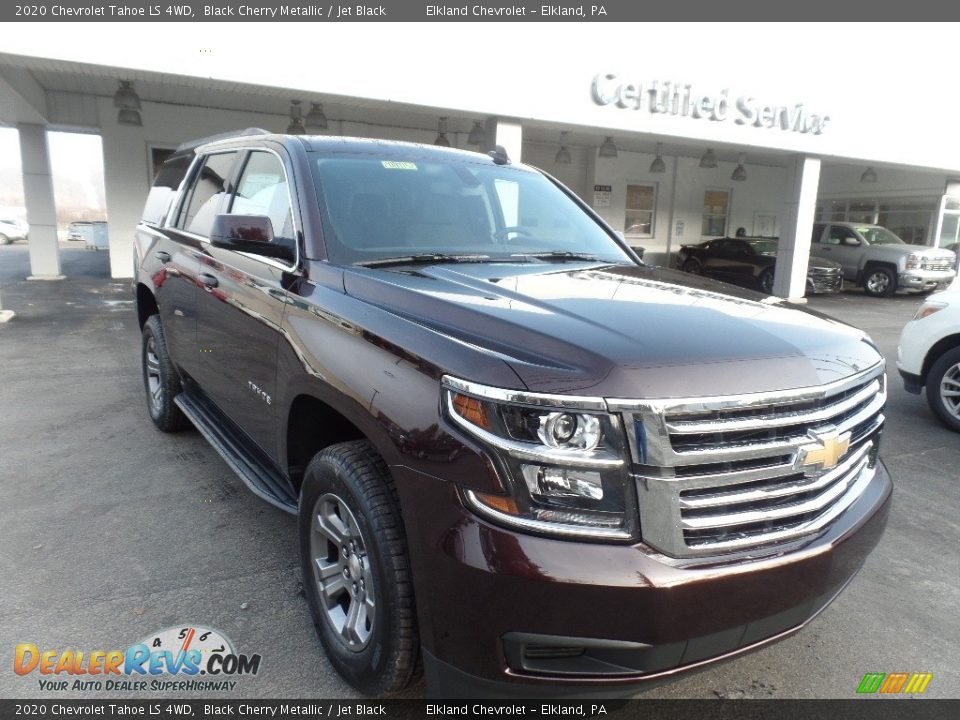 2020 Chevrolet Tahoe LS 4WD Black Cherry Metallic / Jet Black Photo #1