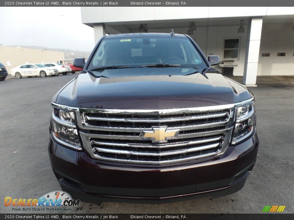 2020 Chevrolet Tahoe LS 4WD Black Cherry Metallic / Jet Black Photo #2