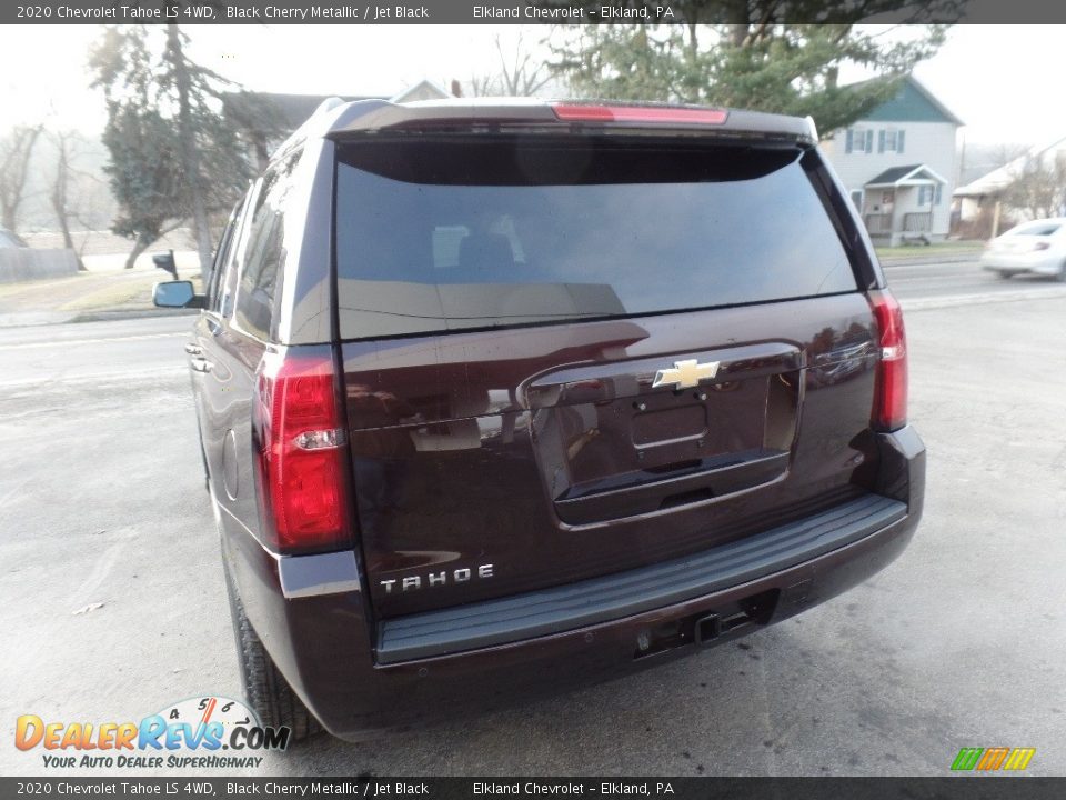 2020 Chevrolet Tahoe LS 4WD Black Cherry Metallic / Jet Black Photo #6