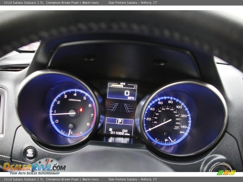 2019 Subaru Outback 2.5i Gauges Photo #18