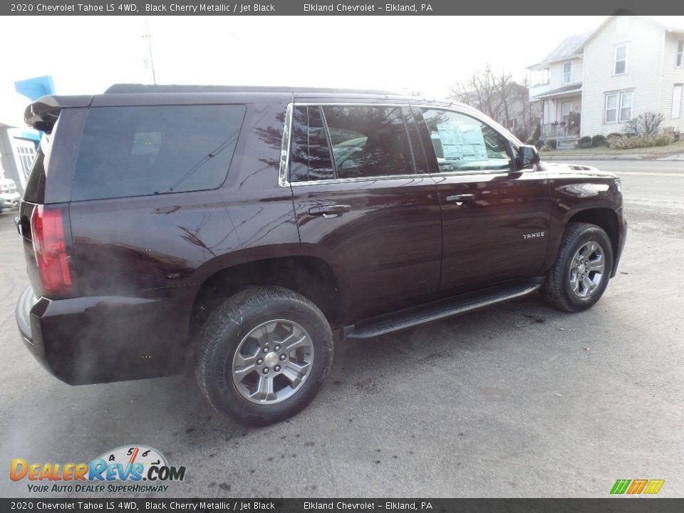 2020 Chevrolet Tahoe LS 4WD Black Cherry Metallic / Jet Black Photo #8