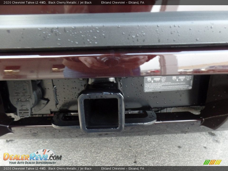 2020 Chevrolet Tahoe LS 4WD Black Cherry Metallic / Jet Black Photo #15