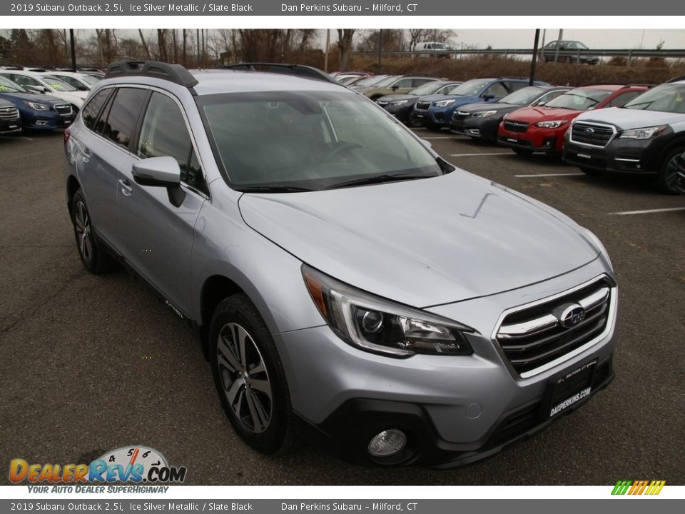 2019 Subaru Outback 2.5i Ice Silver Metallic / Slate Black Photo #3