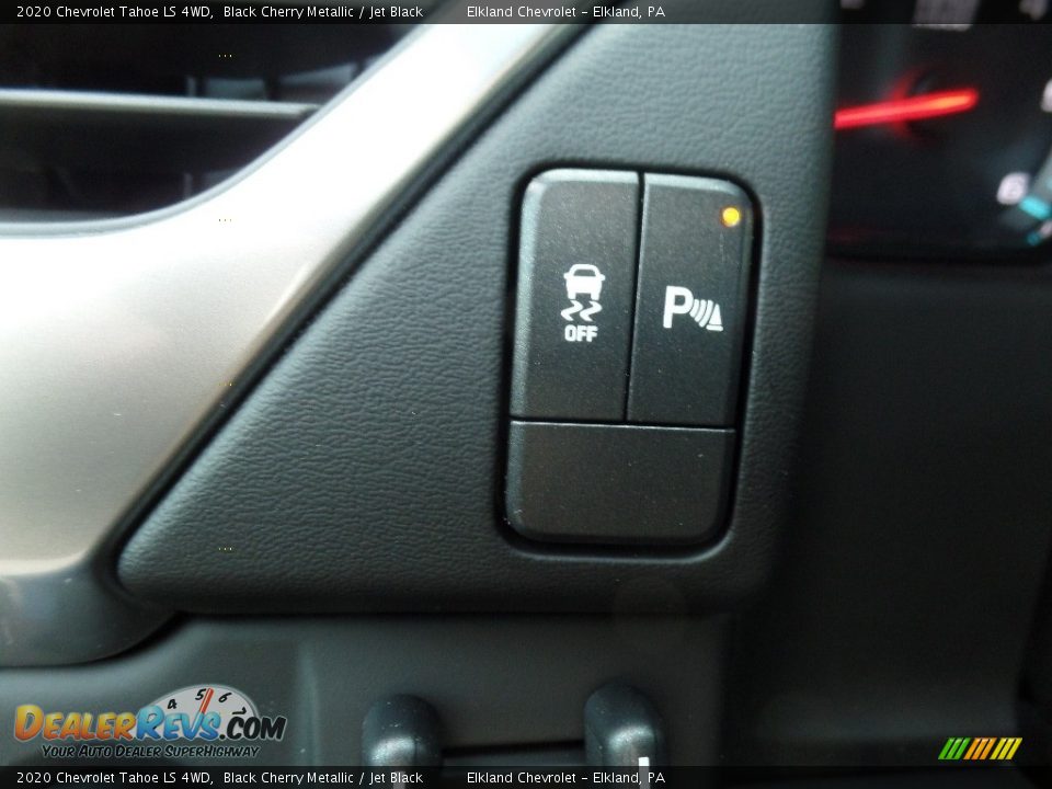 2020 Chevrolet Tahoe LS 4WD Black Cherry Metallic / Jet Black Photo #21