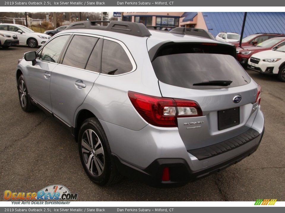 2019 Subaru Outback 2.5i Ice Silver Metallic / Slate Black Photo #7