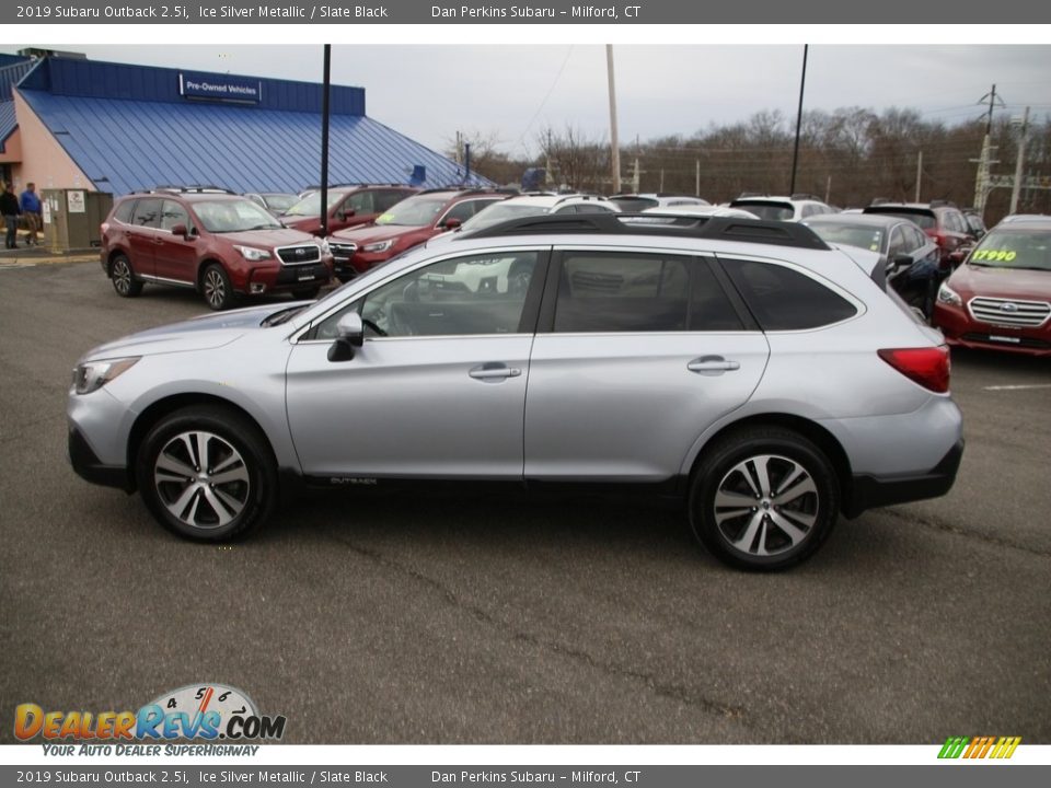 2019 Subaru Outback 2.5i Ice Silver Metallic / Slate Black Photo #8