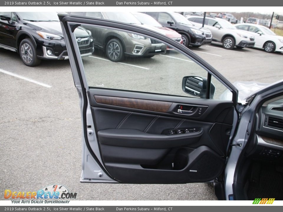 2019 Subaru Outback 2.5i Ice Silver Metallic / Slate Black Photo #9
