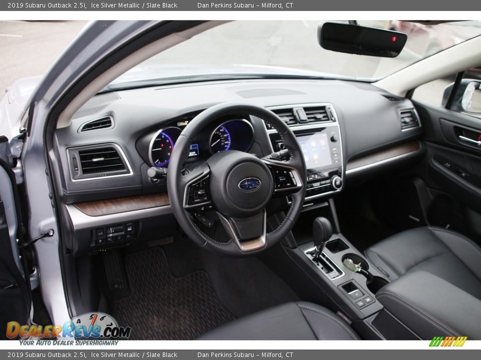 2019 Subaru Outback 2.5i Ice Silver Metallic / Slate Black Photo #10