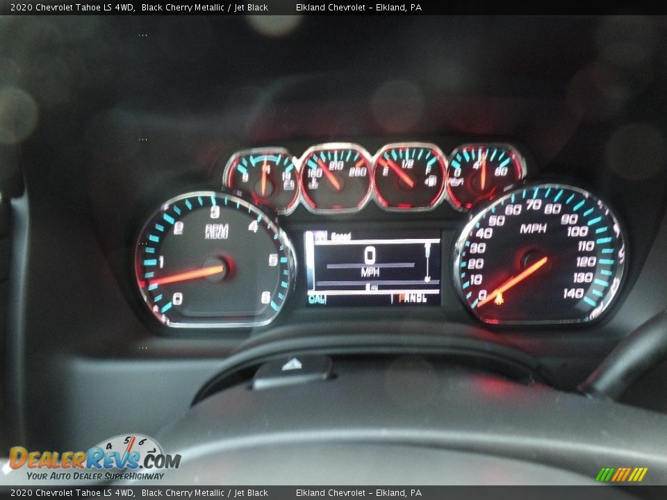 2020 Chevrolet Tahoe LS 4WD Black Cherry Metallic / Jet Black Photo #25
