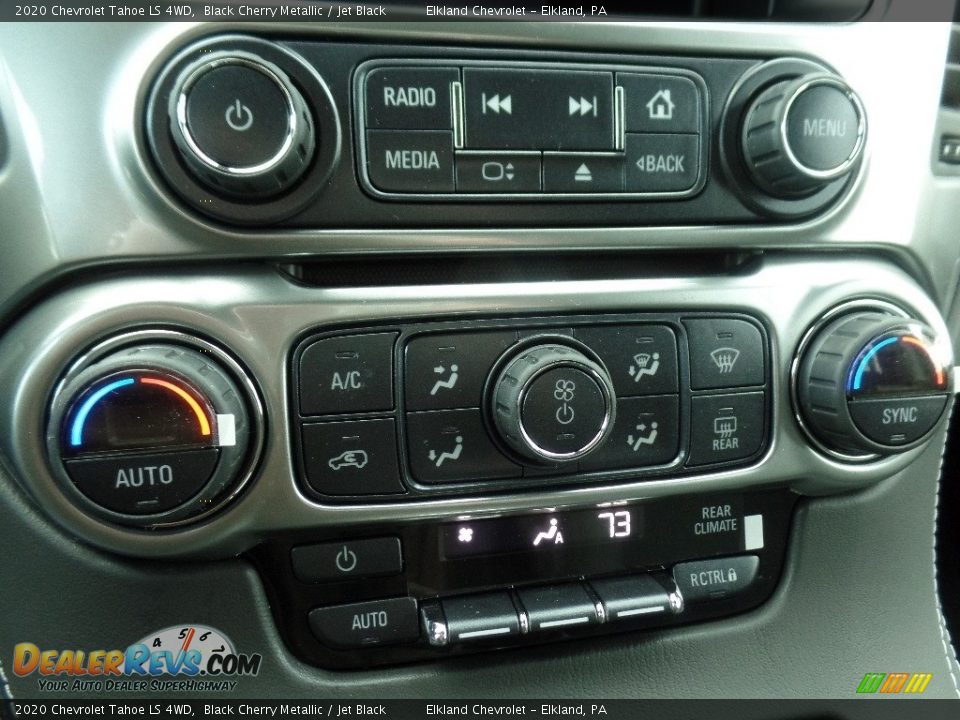 2020 Chevrolet Tahoe LS 4WD Black Cherry Metallic / Jet Black Photo #30