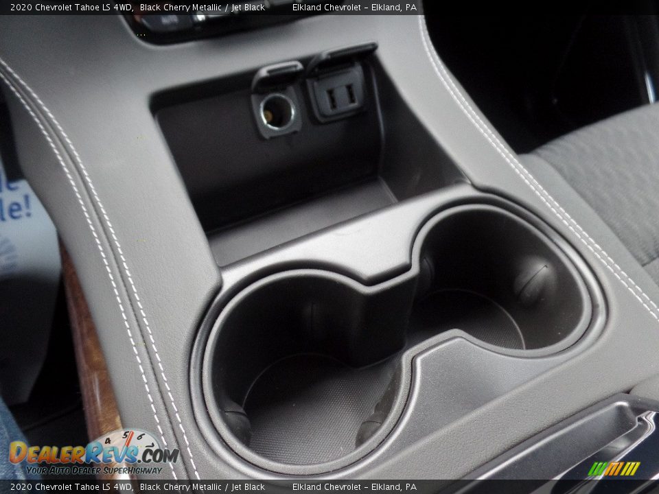 2020 Chevrolet Tahoe LS 4WD Black Cherry Metallic / Jet Black Photo #31