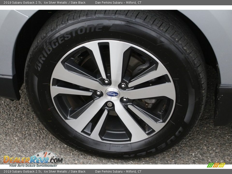 2019 Subaru Outback 2.5i Ice Silver Metallic / Slate Black Photo #21