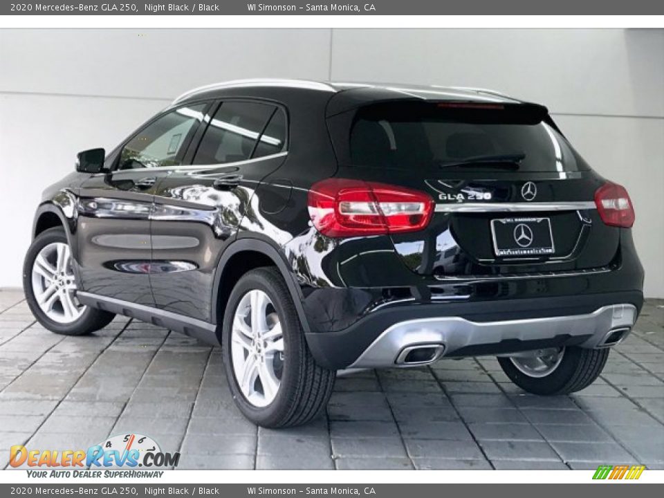 2020 Mercedes-Benz GLA 250 Night Black / Black Photo #2