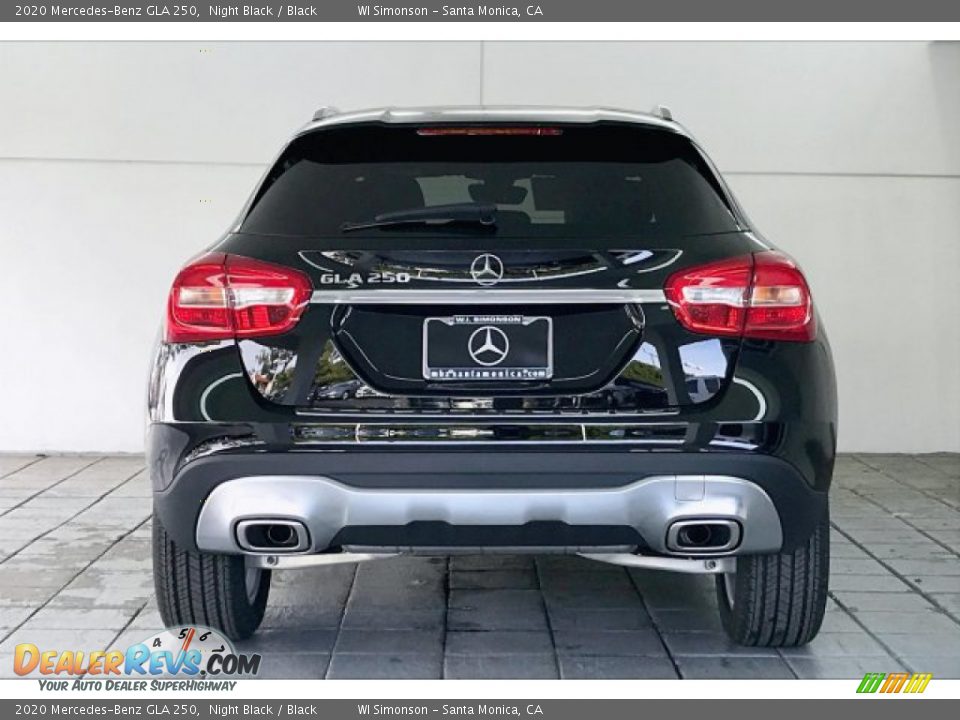 2020 Mercedes-Benz GLA 250 Night Black / Black Photo #3