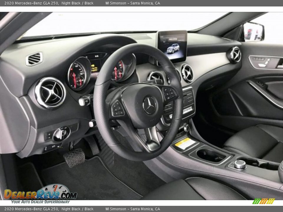 2020 Mercedes-Benz GLA 250 Night Black / Black Photo #4