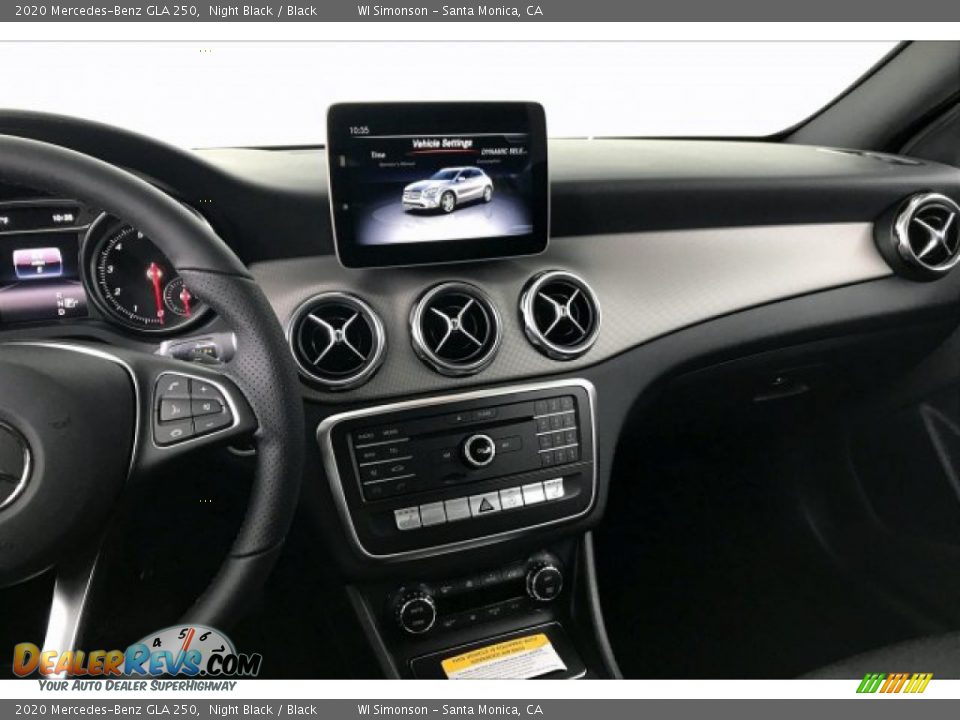 2020 Mercedes-Benz GLA 250 Night Black / Black Photo #6
