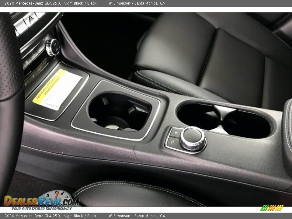 2020 Mercedes-Benz GLA 250 Night Black / Black Photo #7