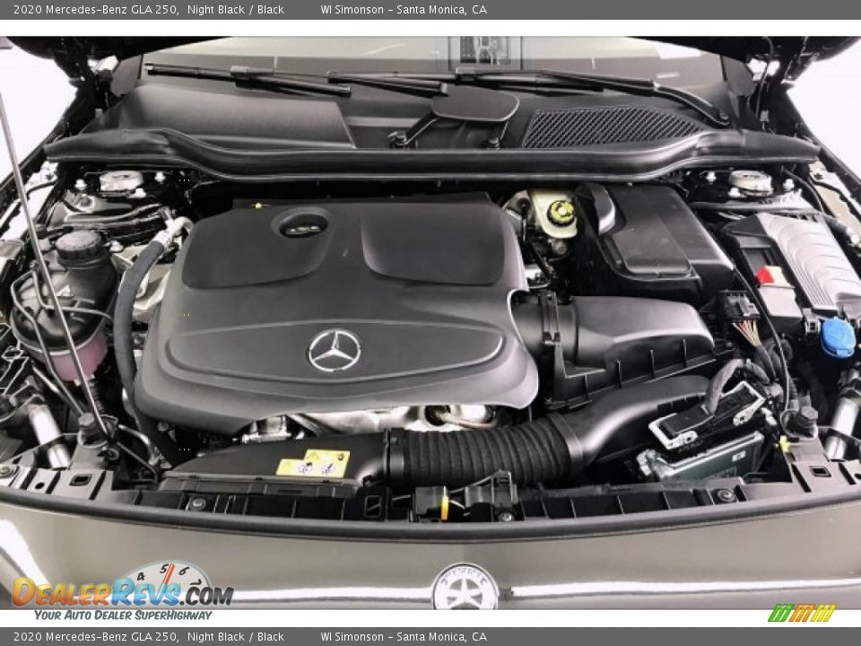 2020 Mercedes-Benz GLA 250 Night Black / Black Photo #8